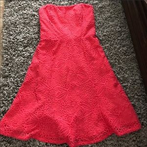 Lilly Pulitzer strapless sundress!
